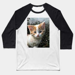 Beautiful Cats Cute Kittens Baseball T-Shirt